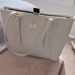 Very Nice Cream Laptop Bag